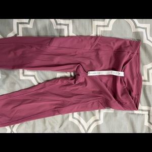 Pink size 2 Lululemon Leggings with pockets